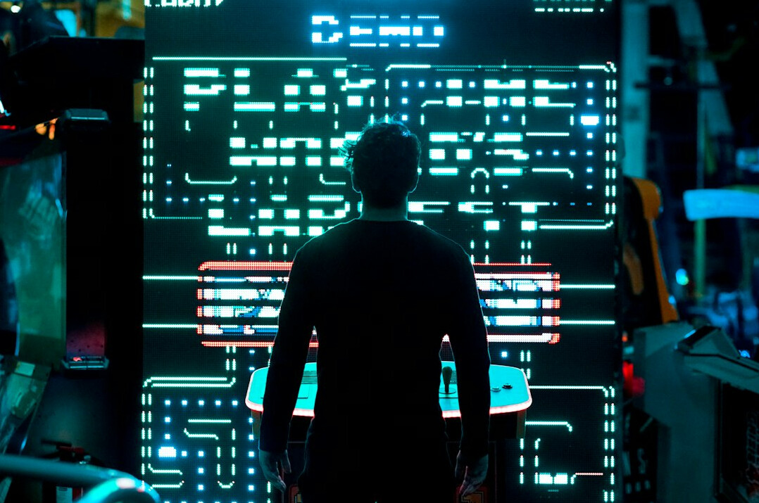 futuristic software dashboard